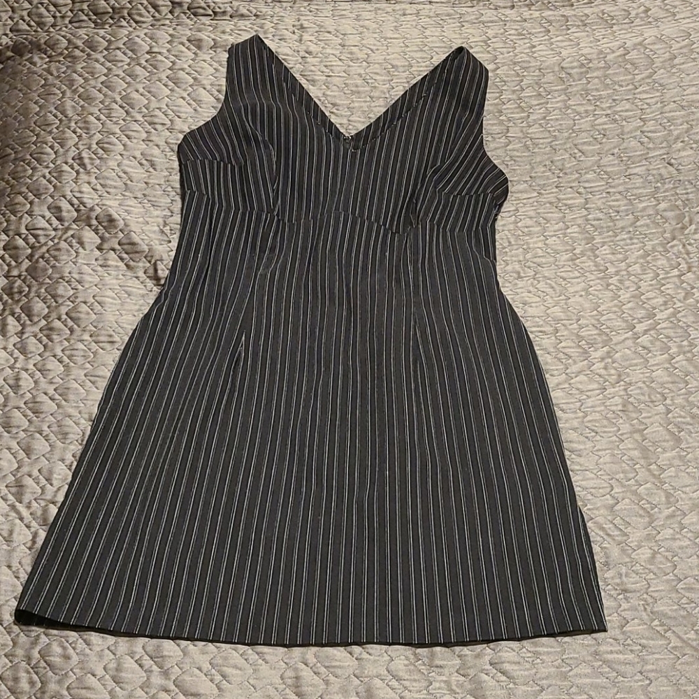Pinstripe dress